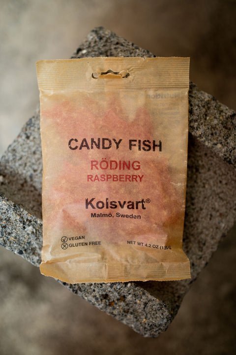 Kolsvart Candy Fish Sweet Raspberry