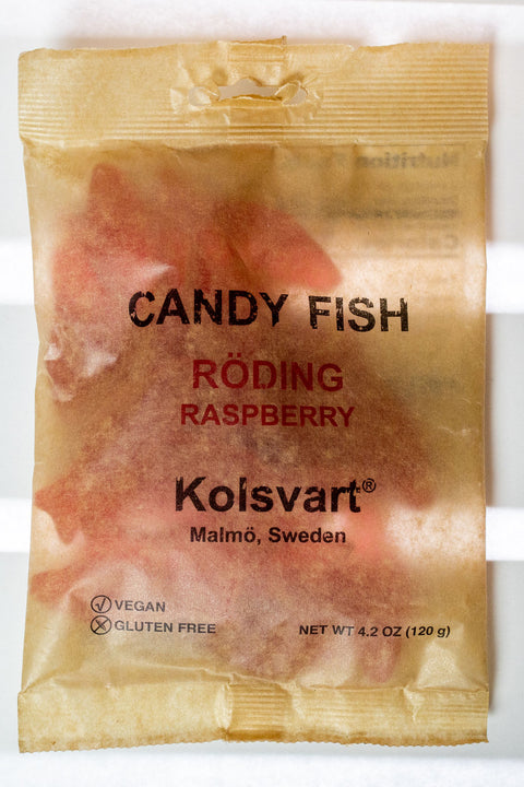Kolsvart Candy Fish Sweet Raspberry