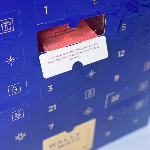 Wally and Whiz: Blue Advent Calendar 13.86oz