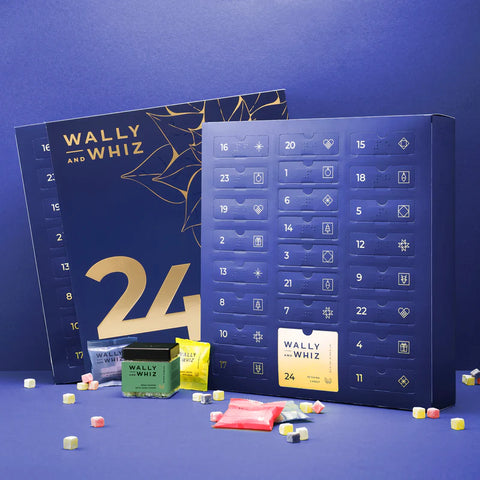 Wally and Whiz: Blue Advent Calendar 13.86oz